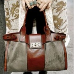 Fossil Vintage Re-Issue {VRI} Cognac Satchel